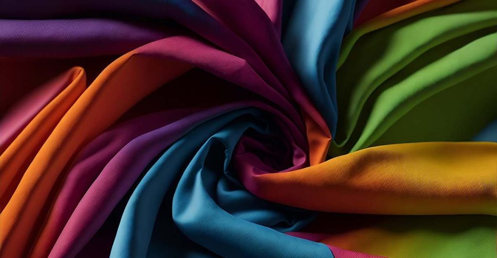 Colourful clothes