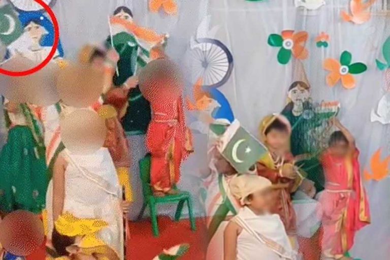 15 अगस्त पर फहराया पाकिस्तान का झंडा, रतलाम के टाइम किड्स प्री स्कूल का मामला