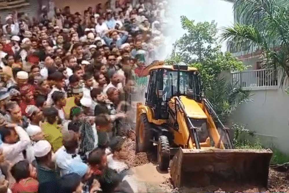 मध्य प्रदेश के छतरपुर में थाने पर पथराव, एक्शन में पुलिस, हिंसा करने वाले 150 लोगों पर FIR 1 22A 49