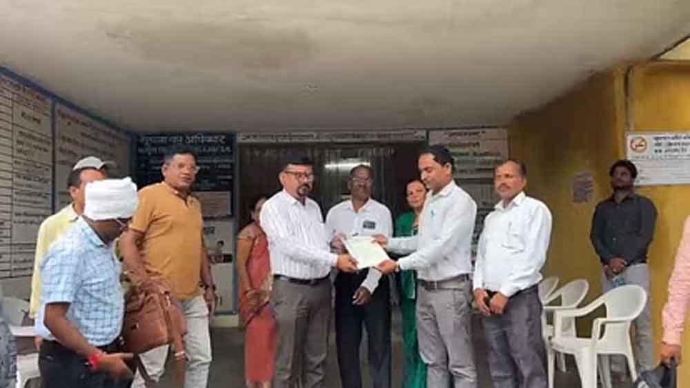 छत्तीसगढ़-कांकेर में शिक्षकों द्वारा युक्तियुक्त करण का विरोध 1 Chhattisgarh 07 2 23