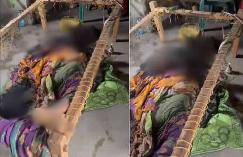 पिपराही गांव में एक बुजुर्ग महिला की घर में जिंदा जलकर मौत, जांच कर रही पुलिस