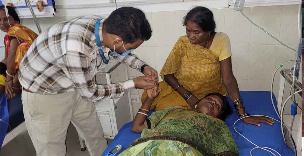 बिहार-पूर्णिया में फाइलेरिया की दवा खाने से 50 लोग बीमार बिहार-पूर्णिया में फाइलेरिया की दवा खाने से 50 लोग बीमार