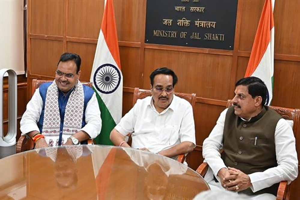 पार्वती-कालीसिंध-चंबल ईआरसीपी लिंक परियोजना की नई दिल्ली में हुई त्रिपक्षीय समीक्षा बैठक 1 26A 1 1