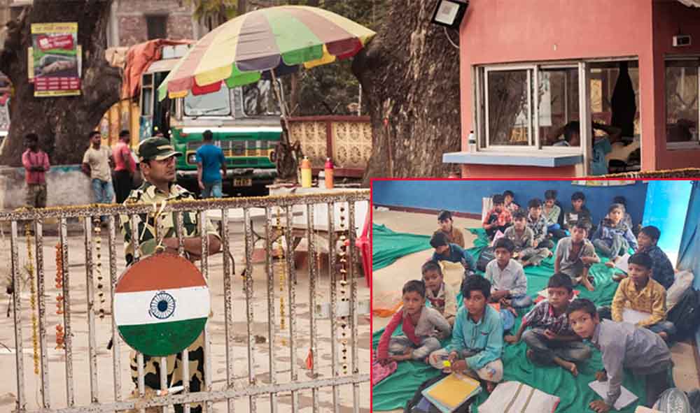 छत्तीसगढ़-कांकेर के नक्सल इलाके में बीएसएफ के शिविर में खुले स्कूल 1 Chhattisgarh 03 2 1