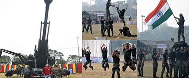 छत्तीसगढ़-रायपुर में आर्मी मेले में हथियारों की प्रदर्शनी के बीच जौहर दिखायेंगे सेना के जवान