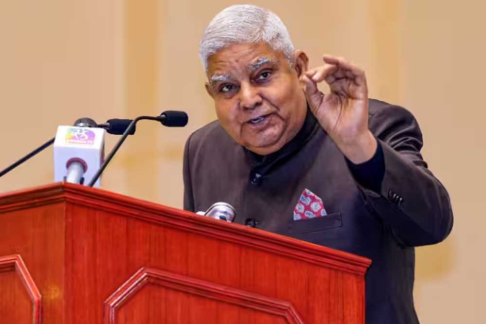 कुछ हानिकारक ताकतें भारत की खराब छवि पेश करने की कोशिश कर रही हैं: धनखड़ 1 Jagdeep DhankharA 147 4 1