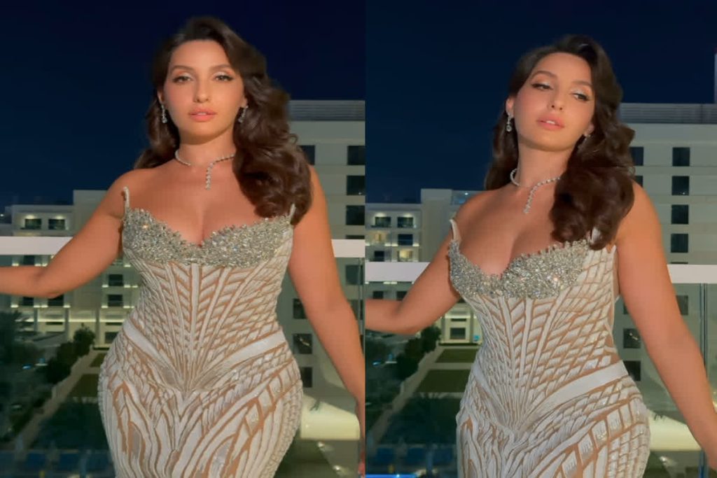 Nora Fatehi Sexy Video: डांसिंग क्वीन के हॉट लुक ने इंटरनेट पर मचाई धूम, डीप नेक गाउन में दिखाया ग्लैमरस अंदाज Nora