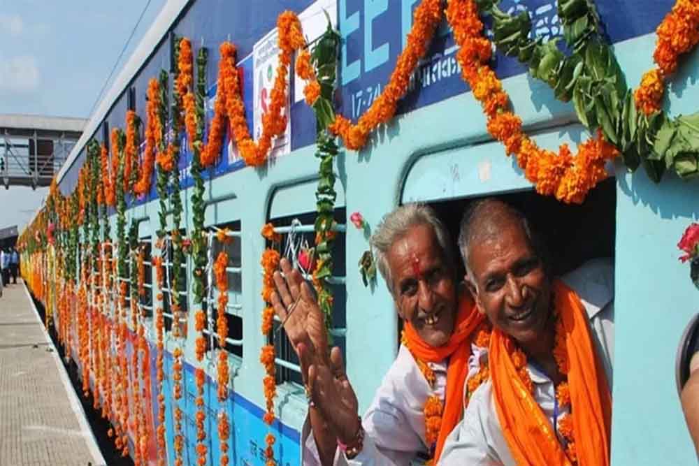 राजस्थान-हनुमानगढ़ से विशेष ट्रेन में 780 तीर्थयात्री रामेश्वरम रवाना 1 Rajasthan 10 2 15