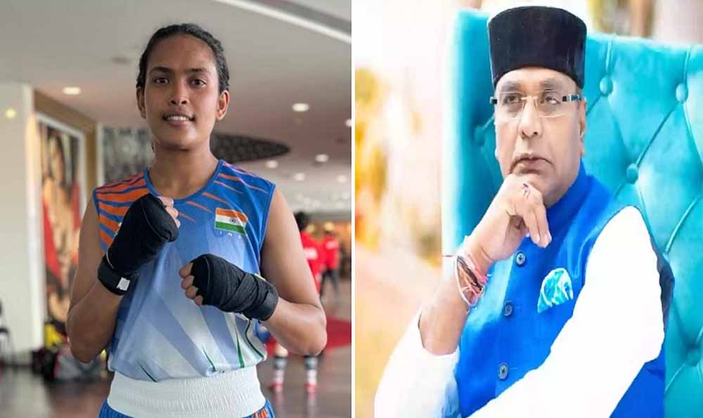 वर्ल्ड बॉक्सिंग चैंपियनशिप में अंजलि कुमारी सिंह को रजत पदक जीतने पर मंत्री श्री सारंग ने दी बधाई 1 anjli