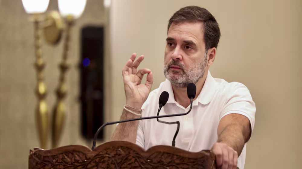 राहुल गांधी ने चुनावी सभा को संबोधित किया, इस दौरान कहा- दो विचारधाराओं और दो सोच की टक्कर है 1 rahul1 5