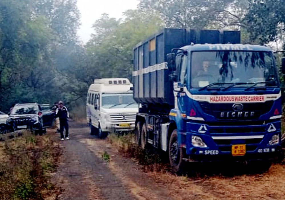 250 किमी ग्रीन कॉरिडोर बनाकर ले जाया जाएगा पीथमपुर, 337 मीट्रिक टन जहरीले कचरे को 1 30A 120