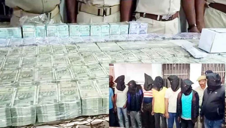 छत्तीसगढ़-गरियाबंद की शराब दुकान में डकैती के 8 आरोपियों से 3.51 करोड़ कैश बरामद