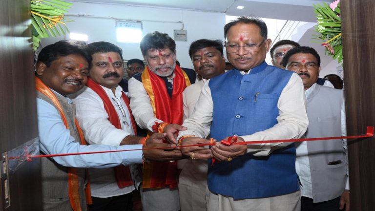 मुख्यमंत्री विष्णु देव साय ने जगदलपुर में जल संसाधन विभाग के मुख्य अभियंता कार्यालय का शुभारंभ