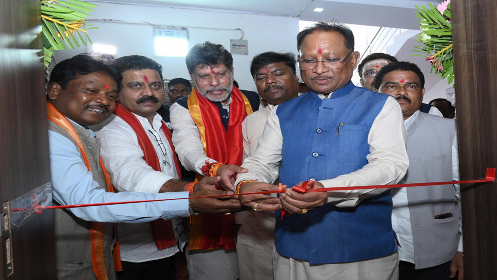 मुख्यमंत्री विष्णु देव साय ने जगदलपुर में जल संसाधन विभाग के मुख्य अभियंता कार्यालय का शुभारंभ 1 16A 16 1