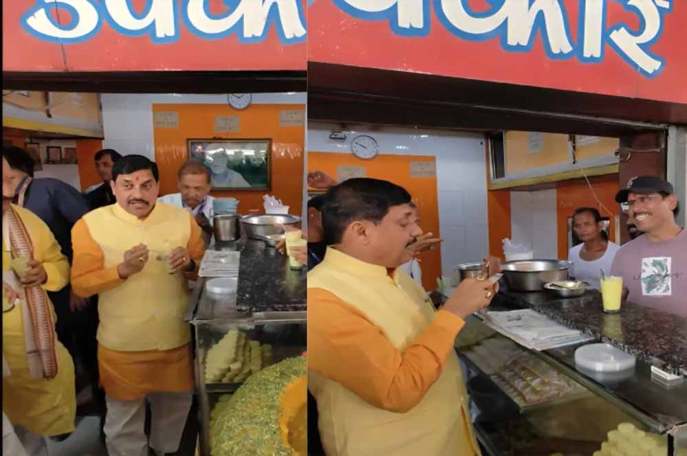 CM मोहन यादव भीषण गर्मी के बीच लस्सी का लुत्फ उठाते दिखे ,पोस्ट किया वीडियो 1 17A 15 2
