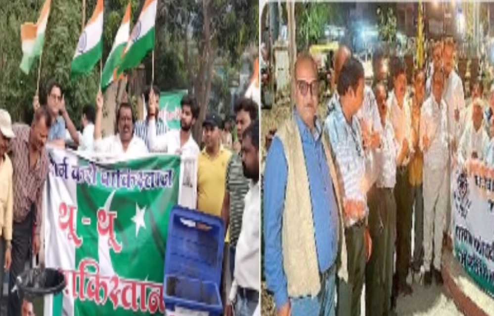 इंदौर भाजपा पार्षद का अनूठा प्रदर्शन पाकिस्तान और रॉबर्ट वाड्रा के डस्टबिन बनाकर ‘ किया थू-थू 1 26A 59