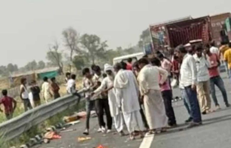 नूंह में दिल्ली मुंबई एक्सप्रेसवे पर भीषण सड़क हादसा, 6 की मौत, 5 गंभीर रुप से घायल