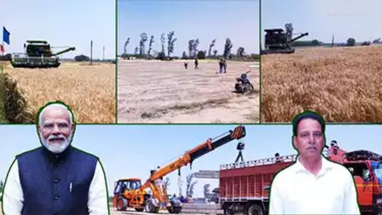 हरियाणा के किसान का बड़ा बलिदान, पीएम मोदी की रैली की दे दी अपनी जमीन, 30 एकड़ उपजाऊ जमीन प्रशासन को सौंपी