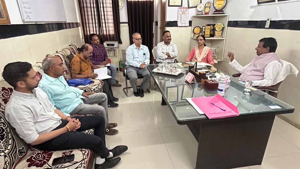 रोगी कल्याण समिति की कार्यकारिणी सभा की बैठक का किया गया आयोजन 1 bethak 1