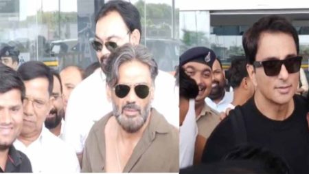 मध्यप्रदेश विस अध्यक्ष के बेटे के रिसेप्शन में शामिल होने ग्वालियर पहुंचे सुनील शेट्टी और सोनू सूद, कई VVIP भी होंगे शामिल