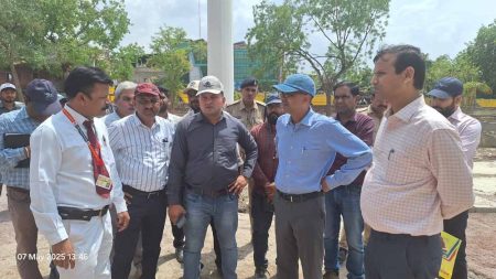 मंडल रेल प्रबंधक ने गुना, अशोकनगर एवं गंजबासोदा स्टेशनों का किया निरीक्षण