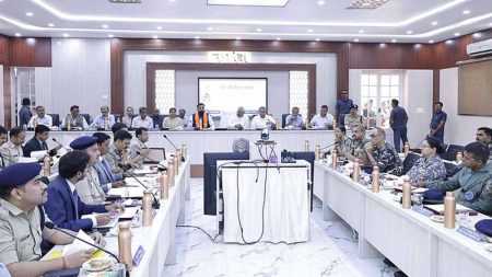 सीएम नीतीश कुमार ने सुरक्षा की दृष्टिकोण से की उच्चस्तरीय बैठक