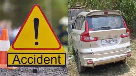 नशेड़ी कार चालक ने घर के बाहर खेल रहे बच्चों को रौंदा, 2 की मौके पर मौत, दो का इलाज जारी