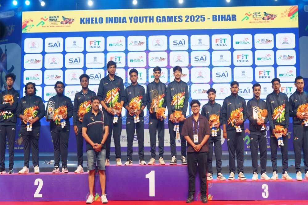 मध्यप्रदेश 9 स्वर्ण, 4 रजत और 5 कांस्य सहित कुल 18 पदकों के साथ चौथे स्थान पर 1 10 A11