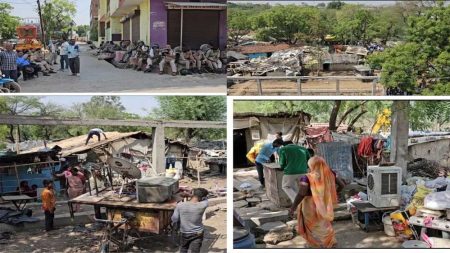 रीवा जिले में अवैध कब्जाधारियों पर प्रशासन की कार्यवाही लगातार जारी