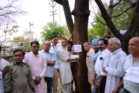 राजधानी में 8 हजार पेड़ बचाने के लिए आंदोलन,18 मई को अयोध्या बायपास पर जुटेंगे लोग