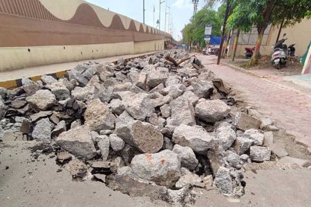 इंदौर में खजराना मंदिर का सर्विस रोड 25 दिन के लिए बंद, लाखों भक्त आते हैं यहां