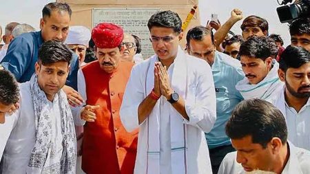 सचिन पायलट का प्रस्तावित छत्तीसगढ़ दौरा और संविधान बचाओ रैली रद्द