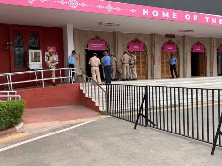 सवाई मानसिंह स्टेडियम को चौथी बार मिली बम की धमकी