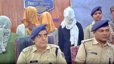 मुजफ्फरपुर में 1 करोड़ की ब्राउन शुगर के चार तस्कर गिरफ्तार