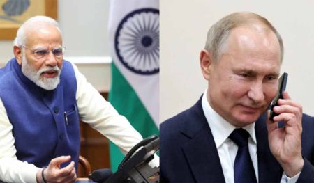 पुतिन ने किया PM मोदी को फोन, पहलगाम हमले की निंदा की