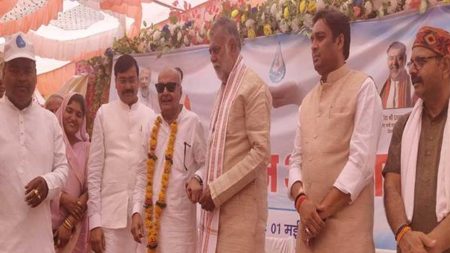 पानी की व्यवस्था बेहतर हो जाने से खुशहाली और समृद्धि आएगी-सांसद लोधी