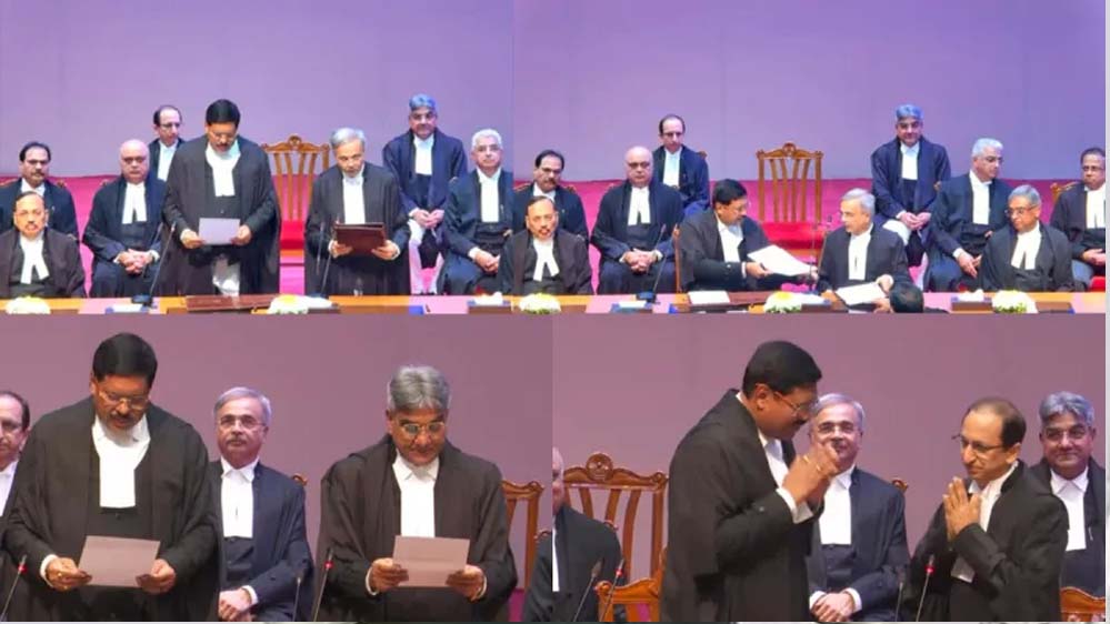 सर्वोच्च न्यायालय को मिले तीनों नए जज कौन हैं? जिन्हें आज CJI जस्टिस गवई ने दिलाई शपथ 1 30A 58