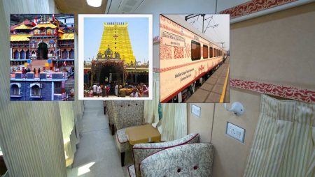 चार धाम यात्रा अब रेल से — भारत गौरव डीलक्स ट्रेन से करें पावन यात्रा