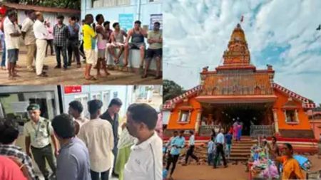 लइराई देवी मंदिर में मची भगदड़, 7 की मौत; 40 से ज्यादा घायल