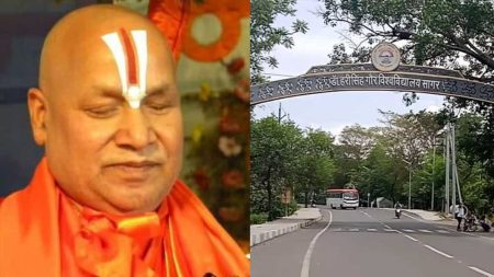 जगद्गुरू रामभद्राचार्य को मानद उपाधि से विभूषित करेगी यूनिवर्सिटी, राष्ट्रपति से हरी झंडी