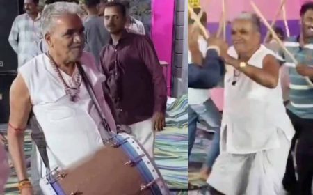 रतलाम MLA के देसी ठुमके देख उछल पड़े लोग, धोती-बंडी में खेला गरबा