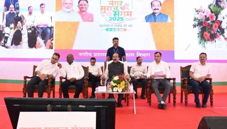 उप मुख्यमंत्री साव ने डेढ़ घंटे के अपने प्रेजेंटेशन में बुनियादी सुविधाओं से लेकर संसाधनों के प्रबंधन तक प्रभावी कार्ययोजना साझा की