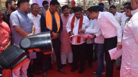 13 मई को आयोजित होने वाले मोर आवास मोर अधिकार कार्यक्रम की तैयारियों का उप मुख्यमंत्री ने निरीक्षण किया