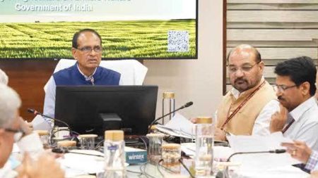 कृषि मंत्री चौहान ने भरा भोजन भंडार, लबालब अनाज रिजर्व देख युद्ध कांपेगा