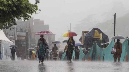 22, 23, 24, 25 26 मई तक तेज हवाओं के साथ भारी बारिश का अलर्ट