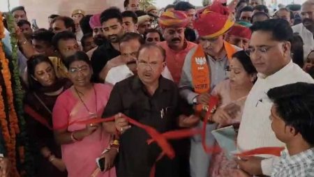 अजमेर नगर निगम के नवीन भवन का हुआ लोकार्पण जनप्रतिनिधि उतरें जन भावना पर खरे: देवनानी