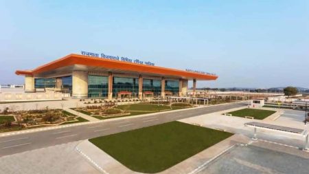 मध्य प्रदेश ग्वालियर के राजमाता विजयाराजे सिंधिया एयरपोर्ट से दो दिन के लिए सभी उड़ानों को बंद रखा गया