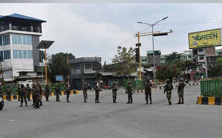 मणिपुर में फिर बढ़ा दी गई सुरक्षा, बड़े पैमाने पर तैनाती, प्रमुख स्थानों पर तलाशी और वाहनों की जांच तेज