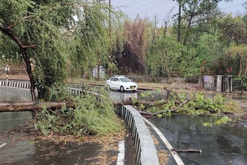 भोपाल-इंदौर समेत 40 जिलों में आंधी-बारिश का अलर्ट, कई इलाकों में 45 डिग्री के पार पहुंचा पारा 1 rain 67 2 3