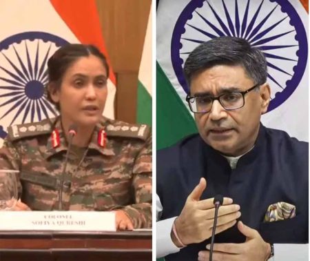 पाकिस्तान के हमले को किया गया नाकाम, आतंकियों के जनाजे में सेना और गुरुद्वारे पर हमले की तस्वीरें: कर्नल सोफिया कुरैशी
